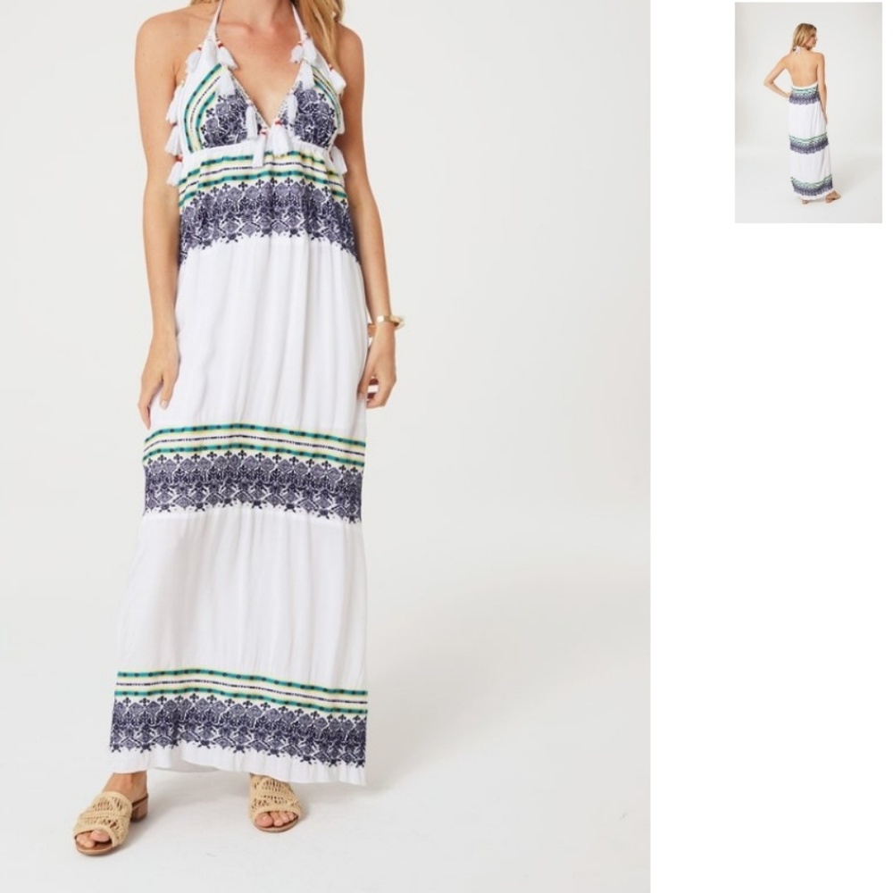 Resort wear maxi dress swim cover up nwot